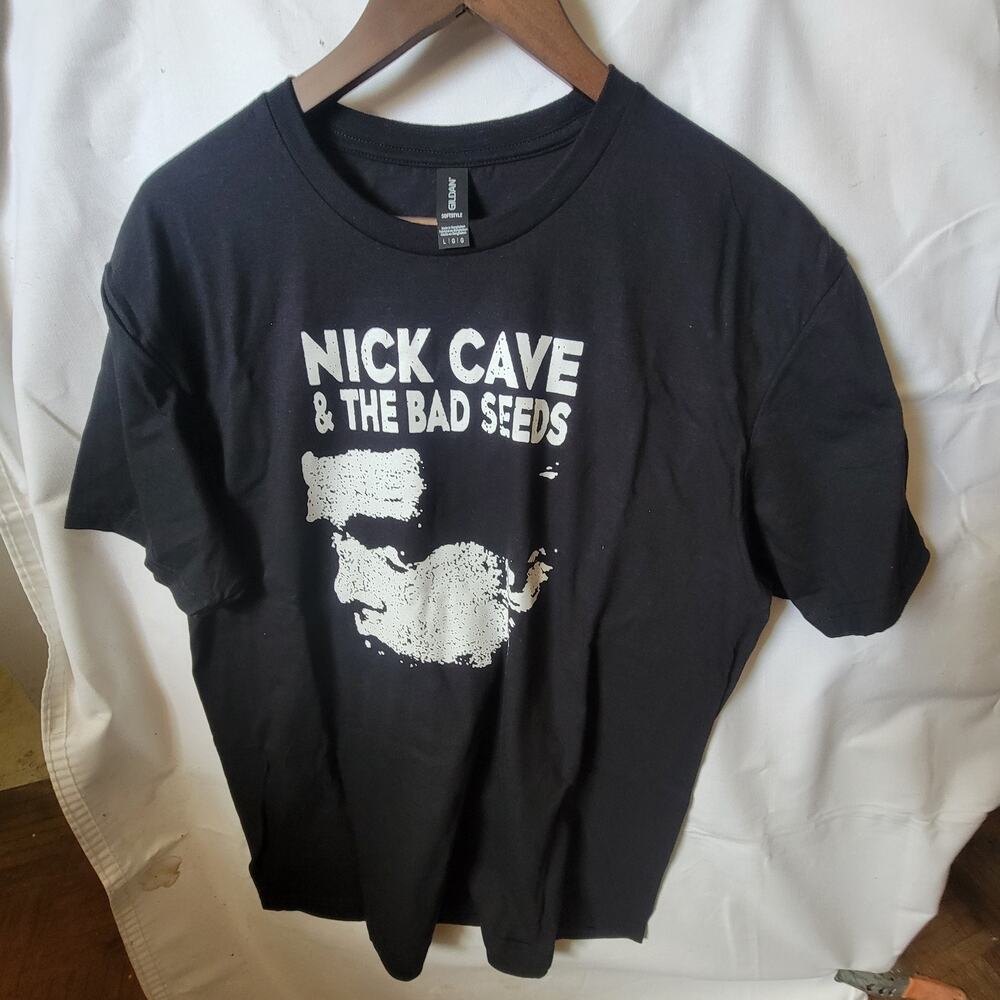 Nick Cave and the bad Seeds  band t shirt  large black